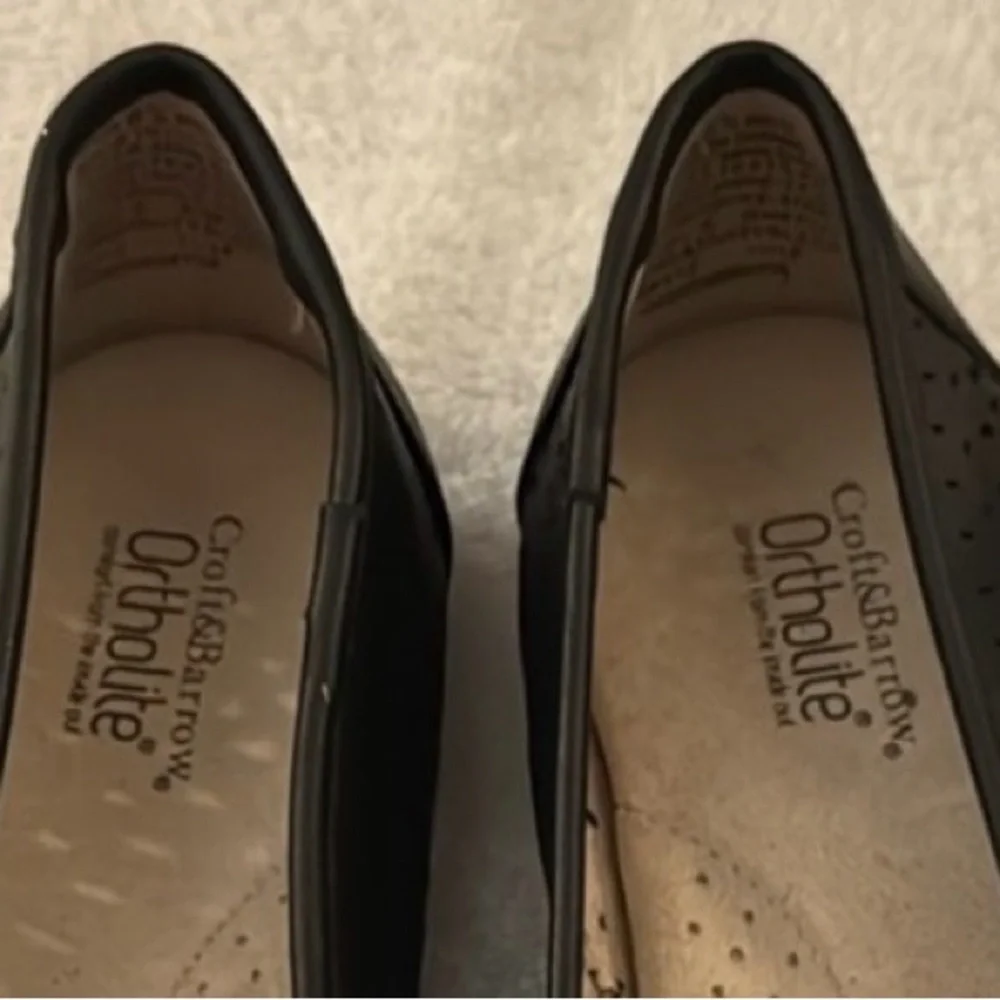 NWOT Croft & Barrow Ortho-lite Perforated Ballet Flats Cushion Insole Flexible